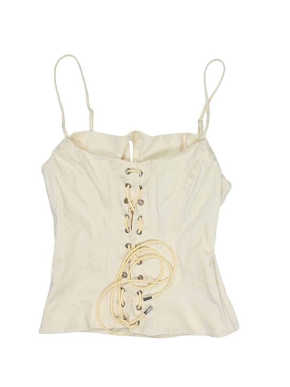 Camila Coelho Yasmina Top in Cream White